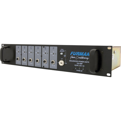 Furman ASD-120-2.0 20A Power Distribution with 6-Circuit Sequencing