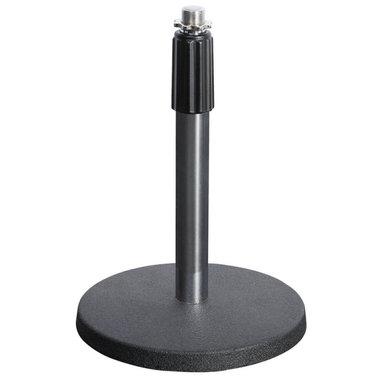 On-Stage DS7200C Adjustable Height Desktop Mic Stand - Black/Chrome