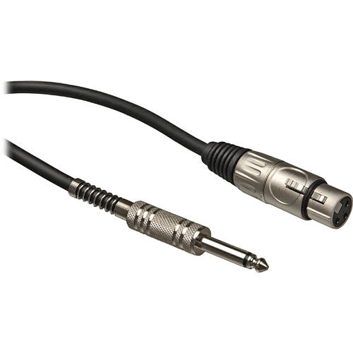 Audio-Technica AT8311 XLRF-1/4” for Microphones w/ XLR Output (2-Pin Hot) - 25’