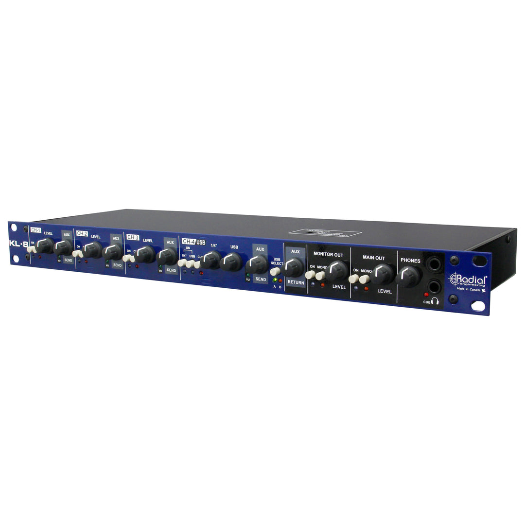 Radial KL-8 Rackmount Keyboard Mixing Station