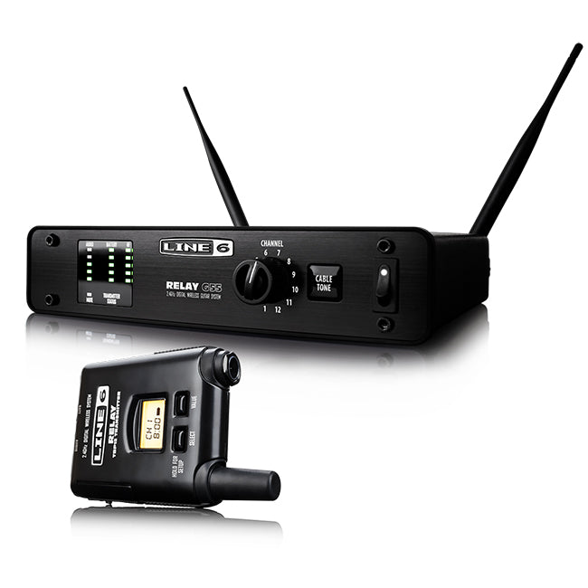 Line 6 Relay G55 Half-Space Rack Guitar Instrument Wireless System