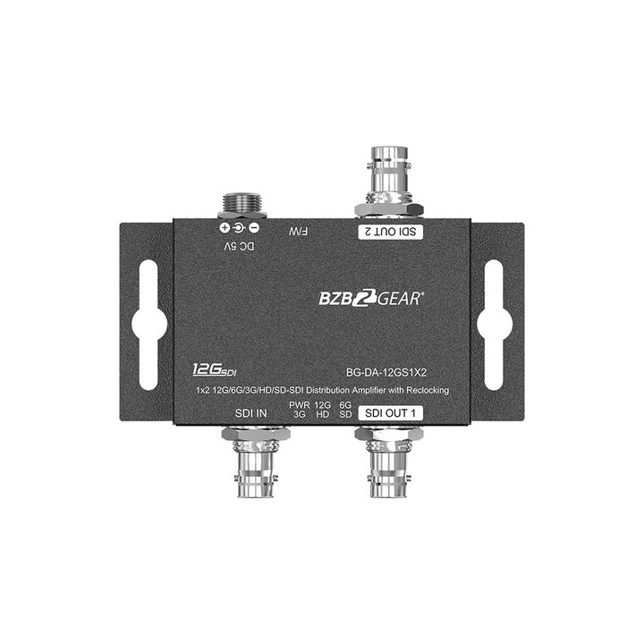 BZBGEAR - 12G SDI 1X2 SPLITTER