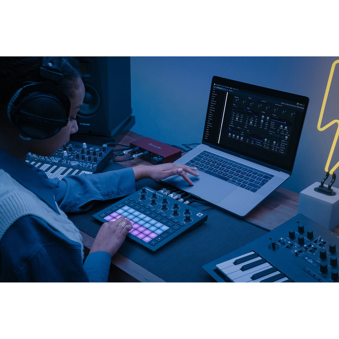 Novation Circuit Tracks Standalone Groove Box with Synths, Drums, and Sequencer