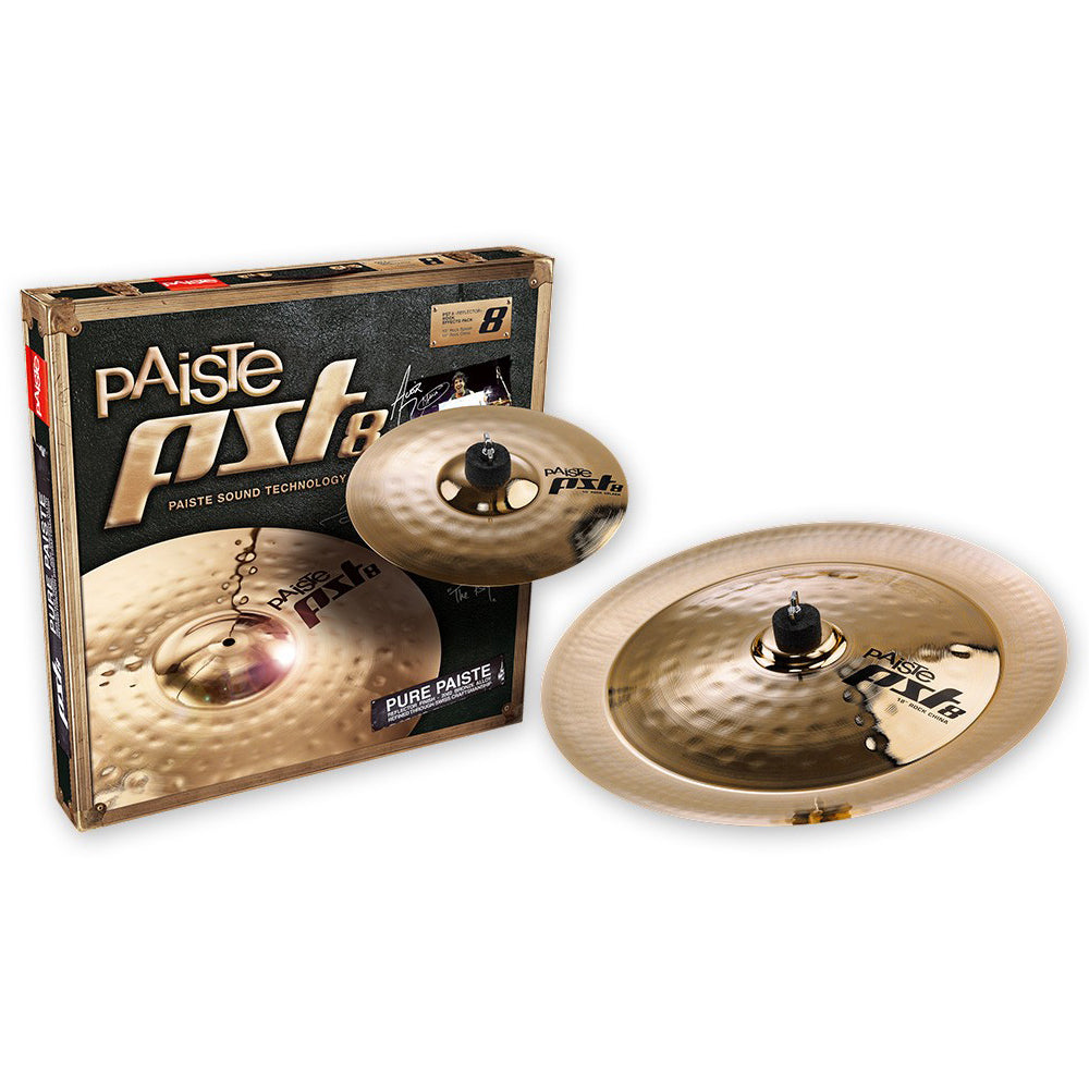 Paiste PST 8 Reflector Rock Pack Cymbal Set - 10” / 18”