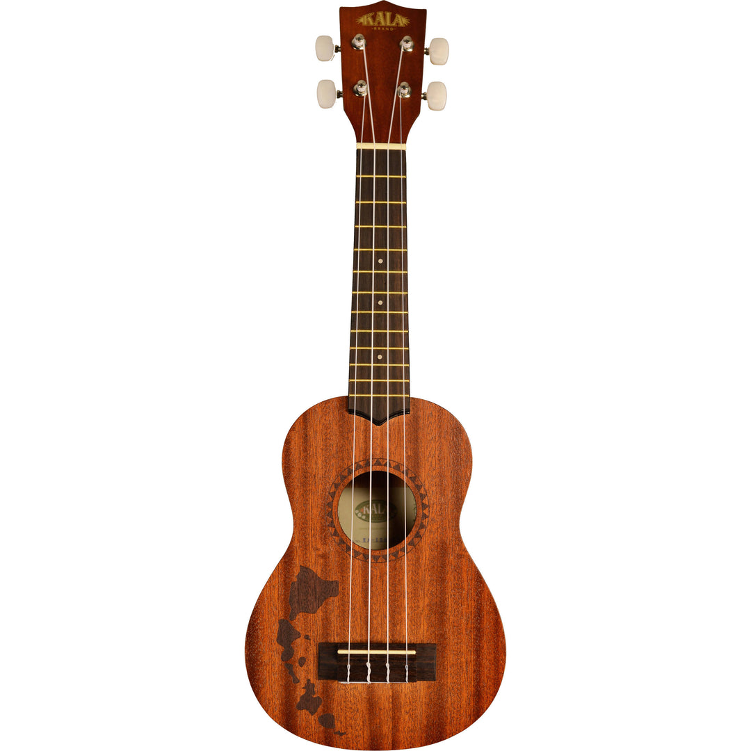 Kala KA-15S Soprano Ukulele - Hawaiian Island Laser