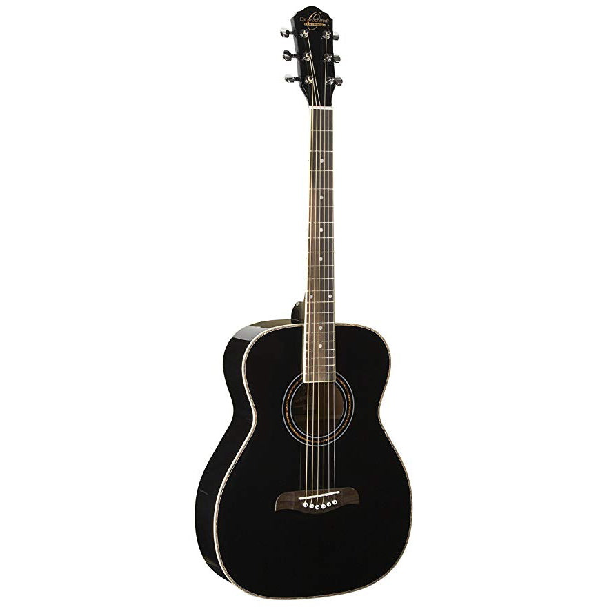 Oscar Schmidt OF2B-A Acoustic Guitar Folk Black
