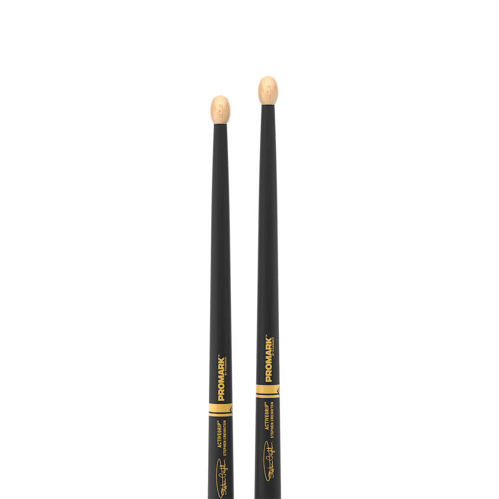 Promark PBSC-AG -Promark Stephen Creighton Signature Activegrip Pipe Band Drumsticks