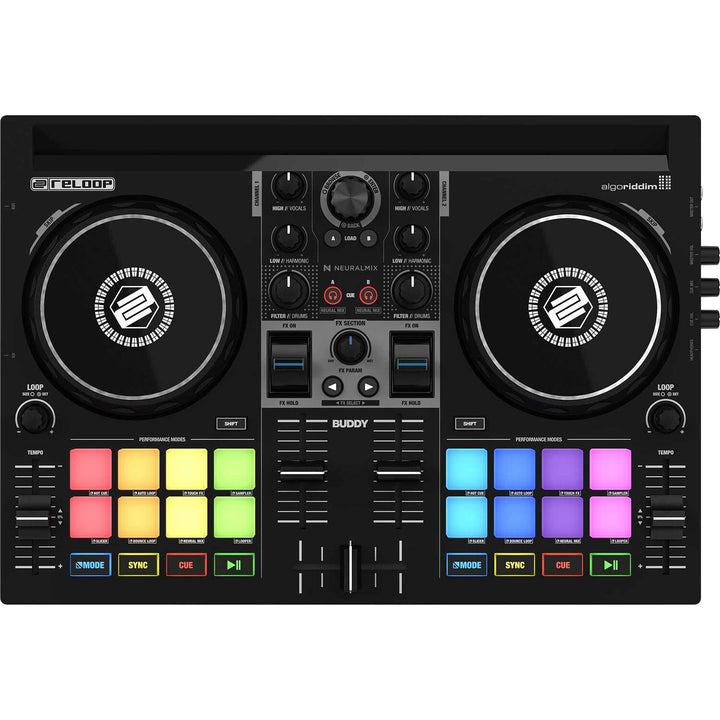 Reloop BUDDY Compact 2-Deck Controller for DJAY App