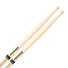 Promark RBM580LRW - MAPLE REBOUND 55A LONG (.580" ) Hickory Drumsticks With Teardrop Wood Tips