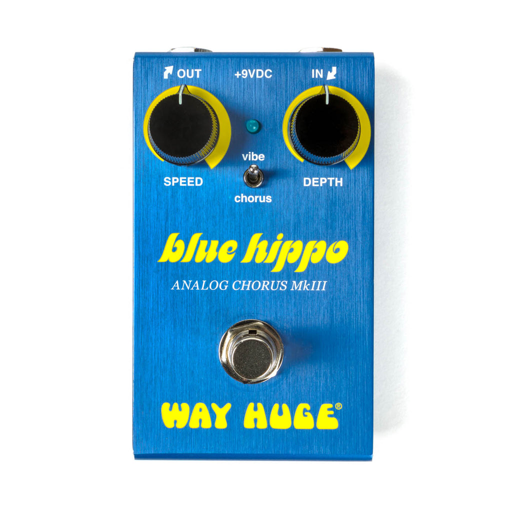 ギター WAY HUGE blue hippo ANALOG CHORUS MkIII Way Huge WM61 Blue Hippo Analog Chorus MkIII Pedal – Music