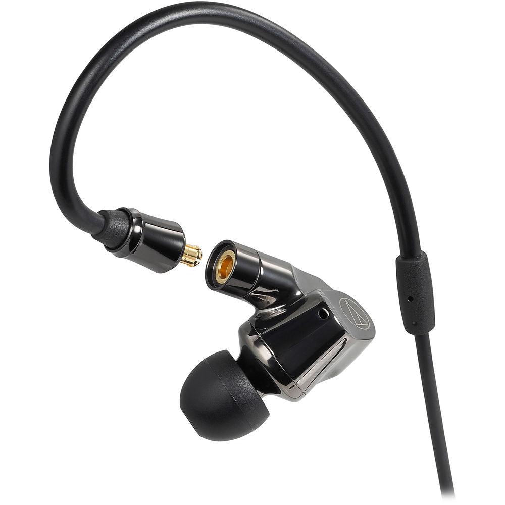 Audio-Technica Consumer ATH-IEX1 In-Ear Hybrid Multi-Driver Headphones
