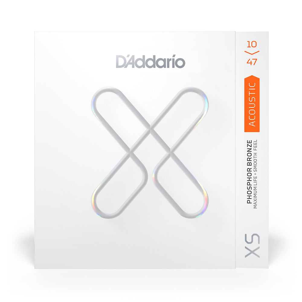 D'Addario XSAPB1047 Acoustic Phosphor Bronze Guitar Strings - Extra Light 10-47