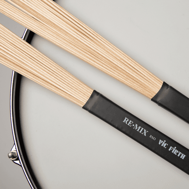 Vic Firth RM3 Remix Brushes-Birch Dowels
