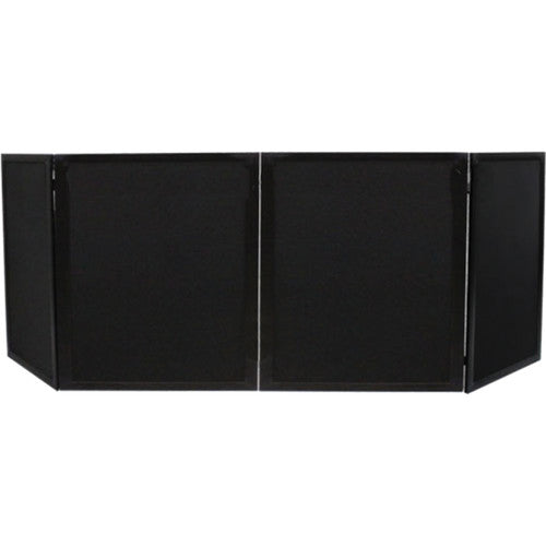 Odyssey Scrim Werks 72'' W X 46'' H DJ Facade (Black)