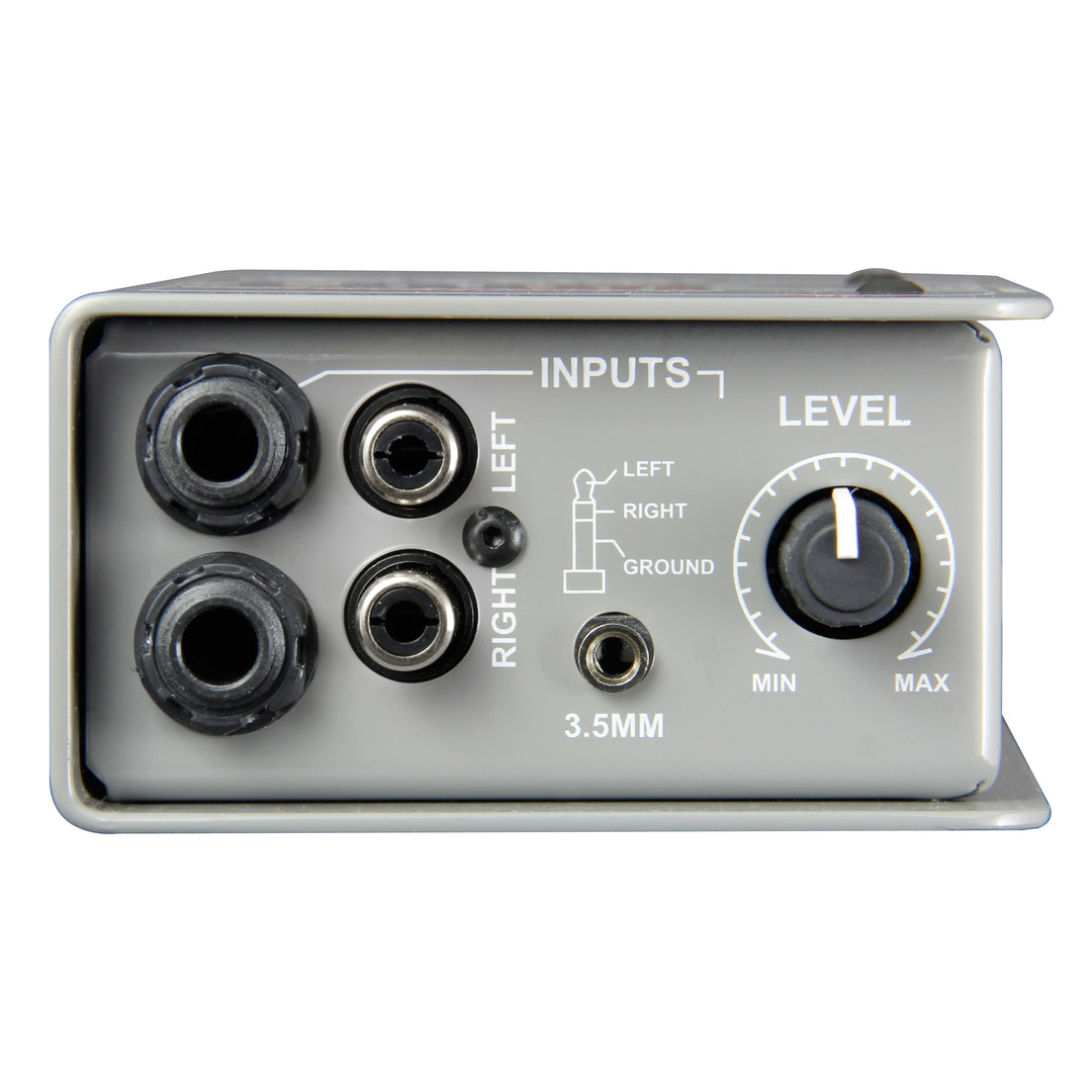 Radial Trim-Two Stereo DI with Volume Control