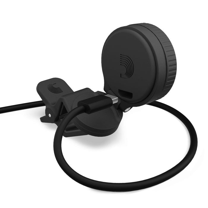 D'Addario Nexxus 360 Tuner Rechargeable Headstock Clip-On Tuning Device