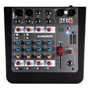 Allen & Heath ZED-6 Compact 6-Input Mixer