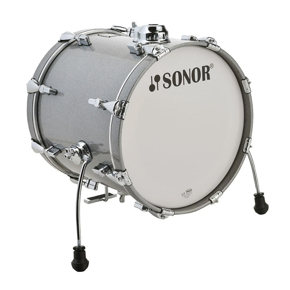 Sonor AQ2-1814-BD-WM-TQZ Bass Drum 18” x 14” w/ Mount - Titanium Quartz