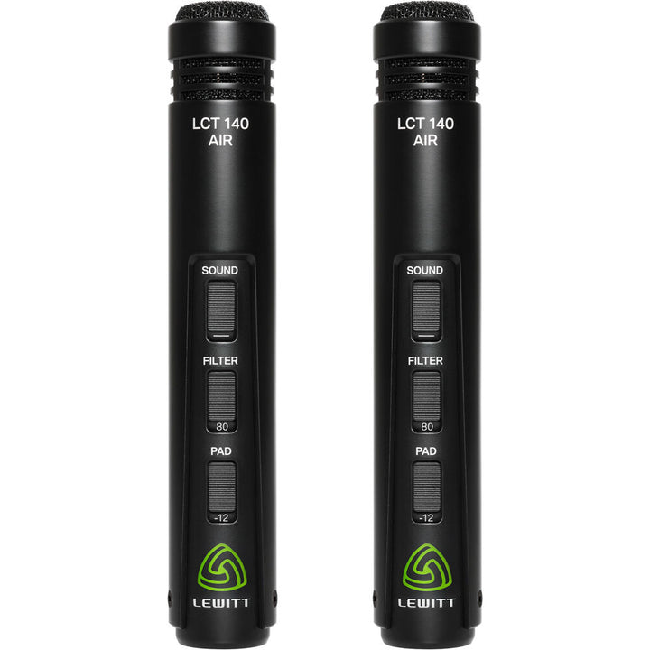 Lewitt LCT 140 AIR Small Diaphragm Instrument Condenser Microphone - Stereo Pair