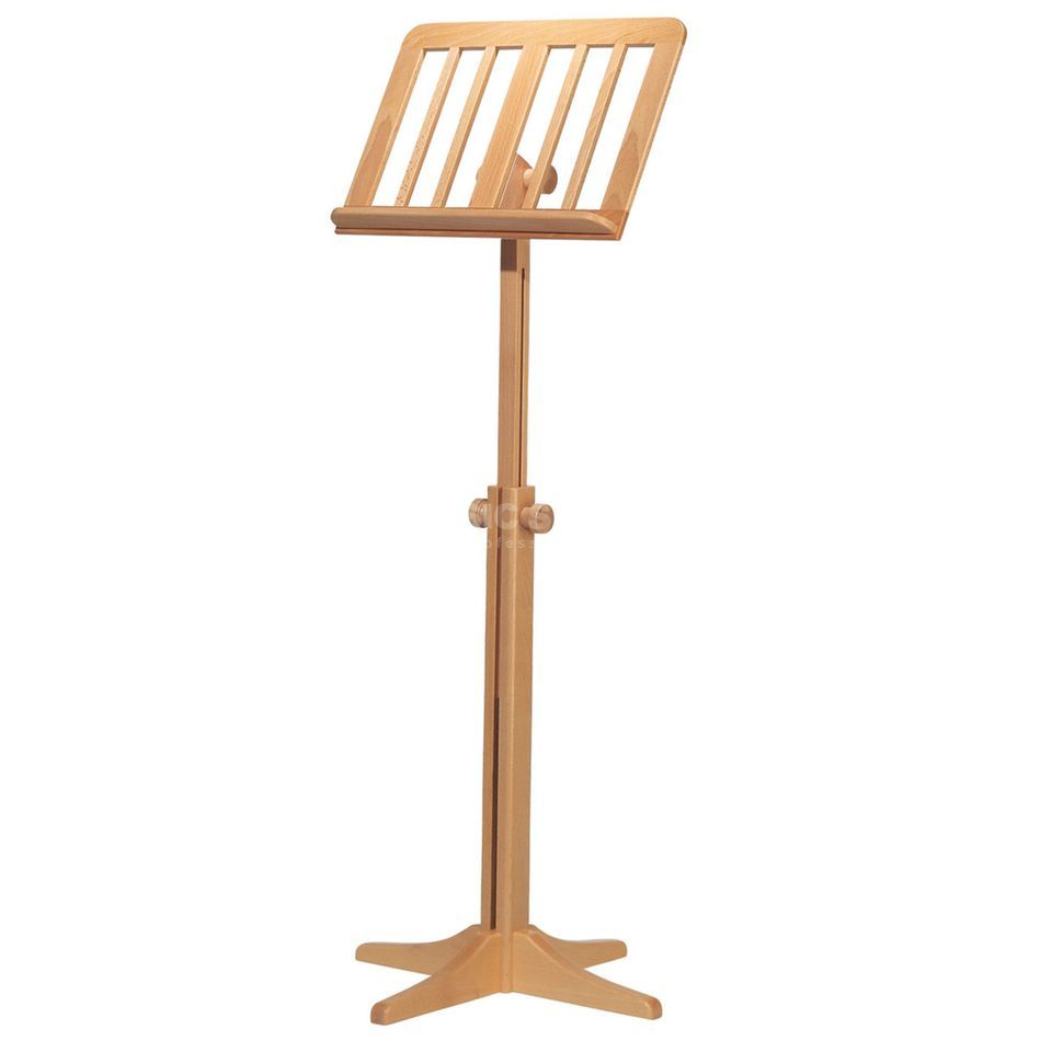 K&M 116/1 Wooden Music Stand (Beech)