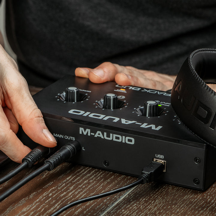 M-Audio M-Track Duo 2-Channel USB Audio Interface