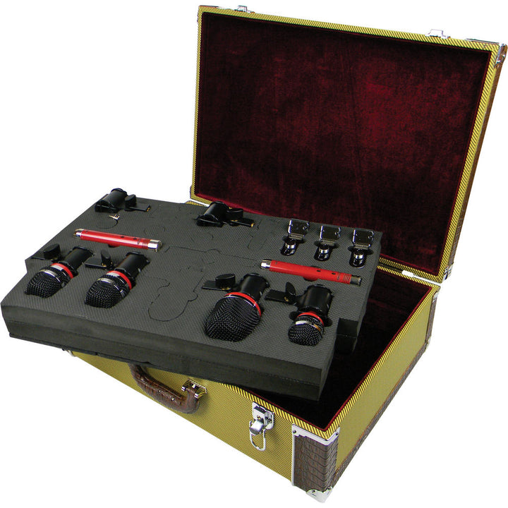 Avantone Pro CDMK6 6-Mic Drum Microphone Kit (1x MONDO, 1x ADM, 2x ATOM, 2x CK-1)