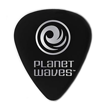 D'Addario 1CBK7-25 - 25 STD-PICK-CEL-BLACK-X-HEAVY