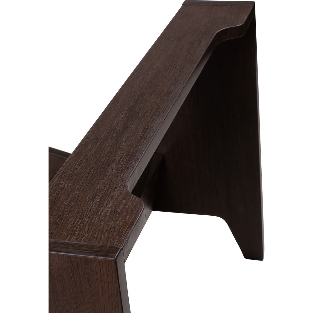 Gator Frameworks Elite Series Large Combo Guitar Amp Stand - Dark Walnut Brown