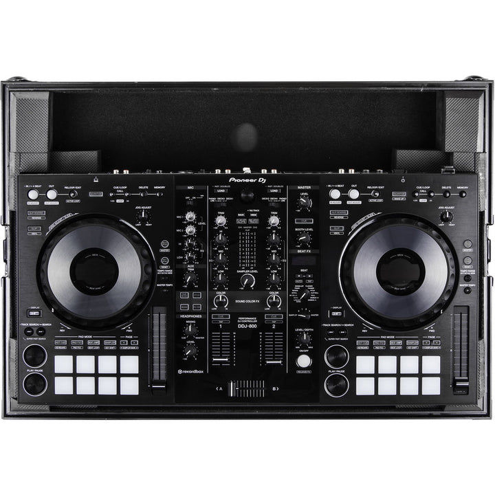 Odyssey FZPIDDJ800 Low-Profile Flight Case for Pioneer DDJ-800 DJ Controller - Black Label