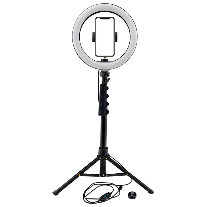 Mackie mRING-10 3-Color Ring Light Kit w/ Stand & Remote - 10"