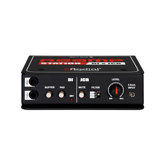 Radial Reamp Station Combination Active Direct Box and Reamp JCR