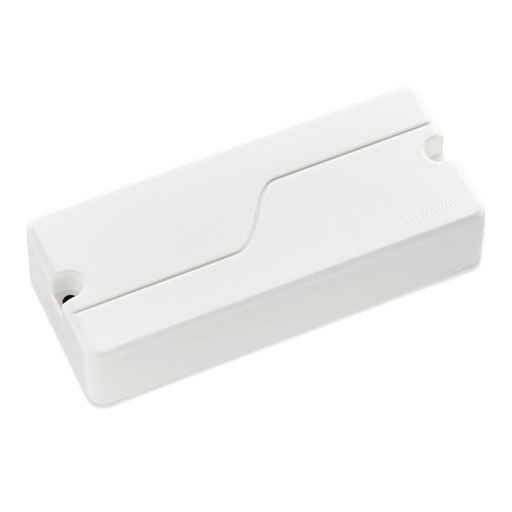 Fishman PRF-BS4-NW1 Fluence Bass, 4 String, Soapbar, Single, White Plastic