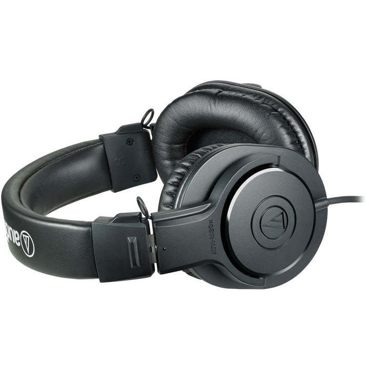 Audio-Technica ATH-M20X Closed-Back Dynamic Monitor Headphones - Black