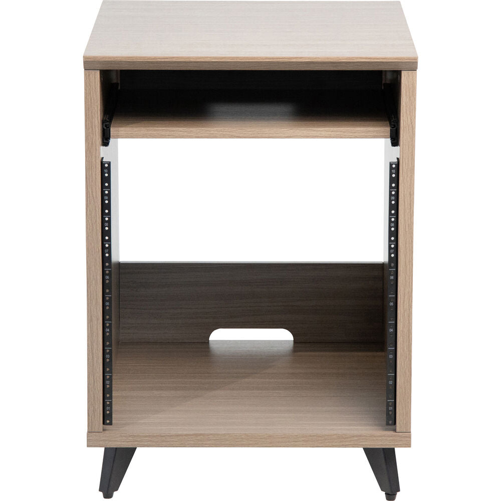 Gator Elite Series 10 RU Studio Rack Table - Driftwood Gray