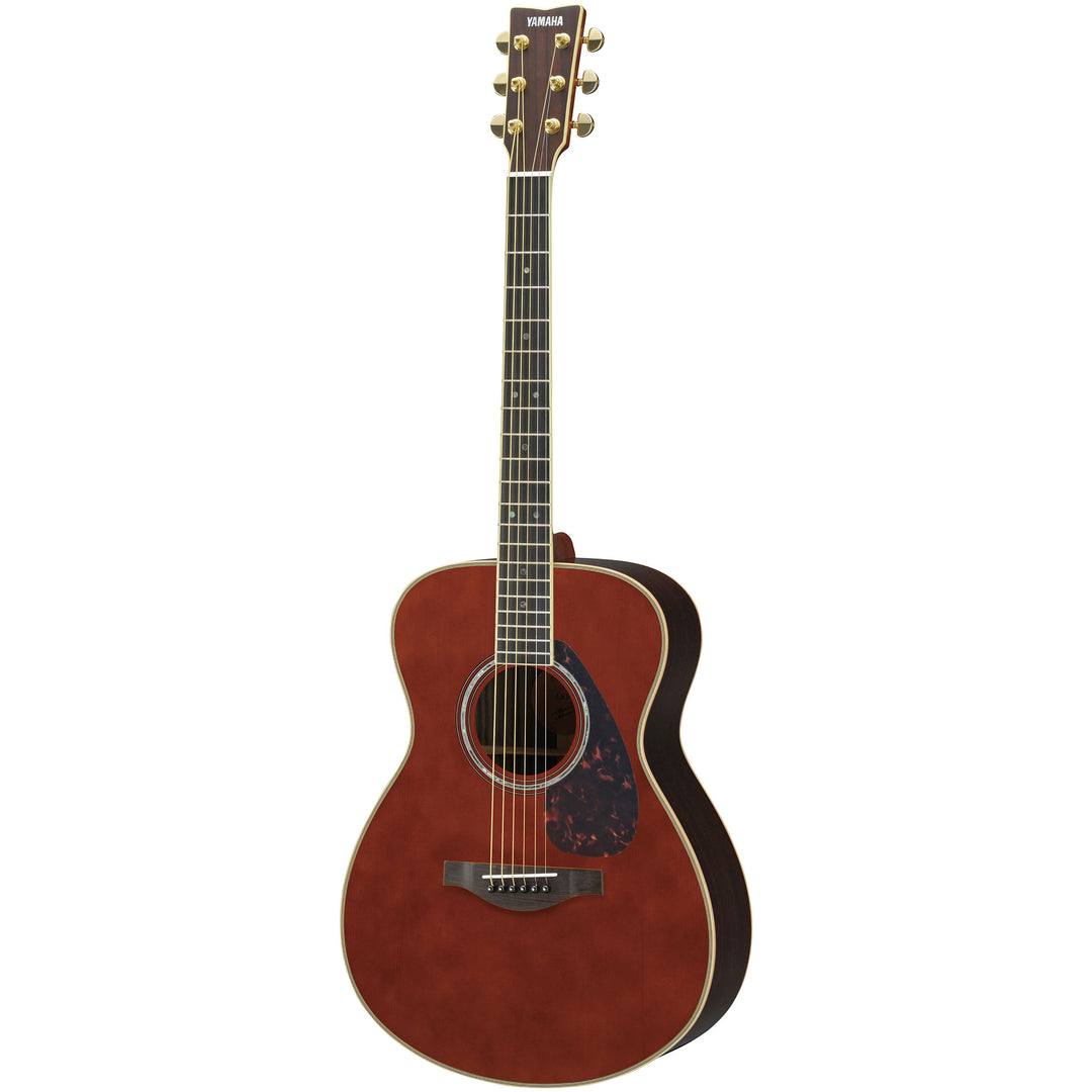Yamaha LS16ARE DT Small Body 6-String RH Acoustic Electric Guitar with Gig Bag-Dark Tint