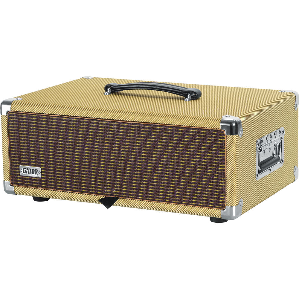 Gator Vintage Amp Vibe Rack Case (3U) - Tweed