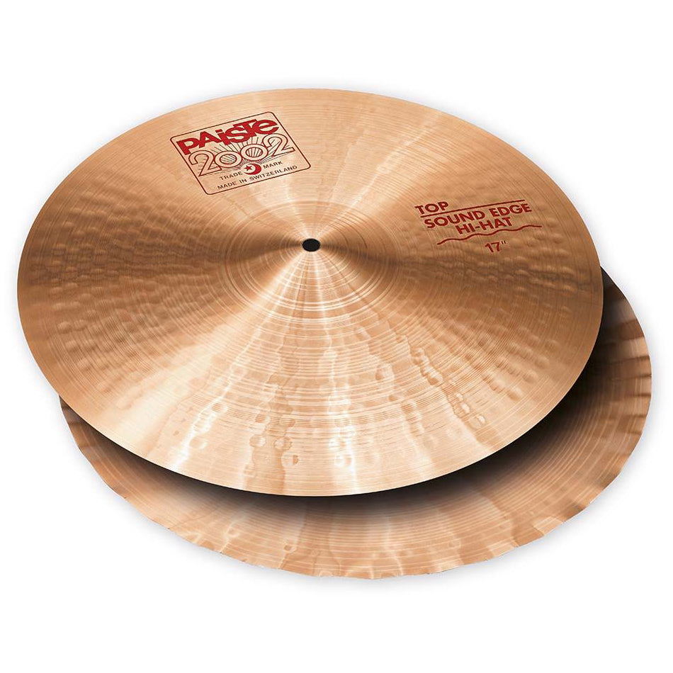 Paiste 2002 Classic Series Sound Edge Hi-Hats - 17”
