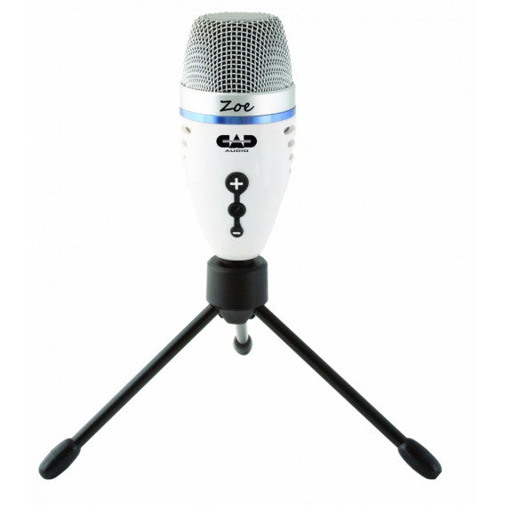 CAD ZOE - USB Cond Record Mic w/TrakMix Headphone Output