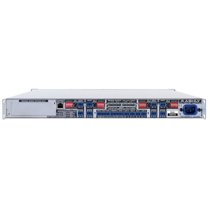 Ashly NXE Series 4-Channel Networkable Multi-Mode Power Amplifier (4 x 75W)