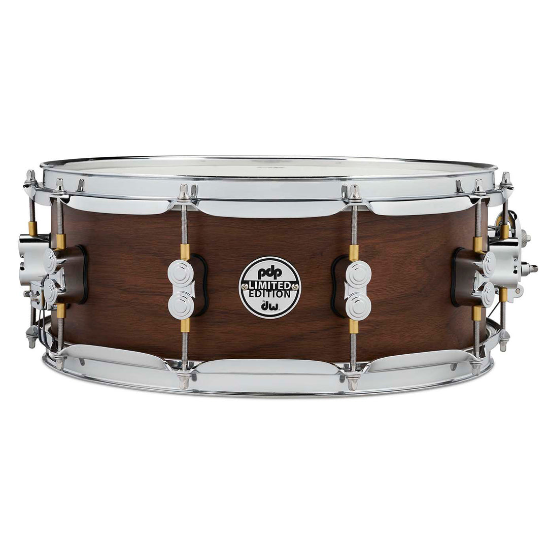 PDP Concept Series Maple Hybrid Limited Edition “EXT-PLY” 5.5x14 Snare Drum w/ Chrome Hardware - Walnut Natural Satin
