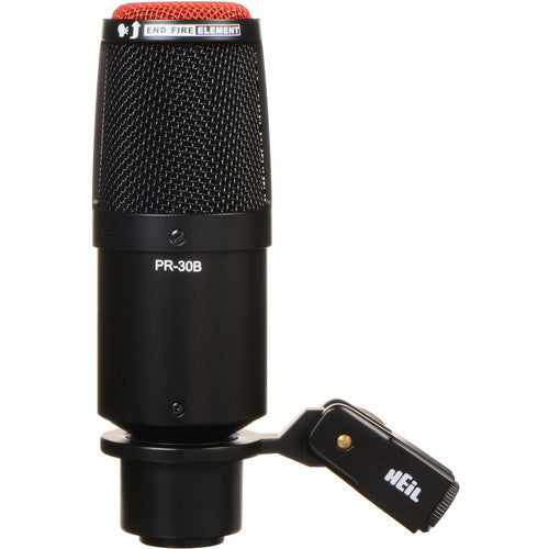 Heil PR 30B Dynamic Cardioid Studio Microphone (Matte Black)