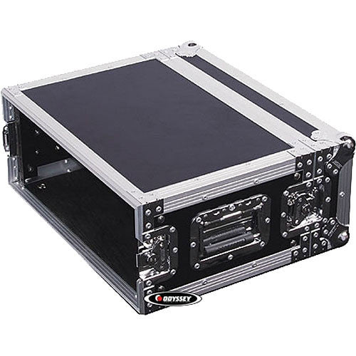 Odyssey FZER4 Flight Zone Shallow Four Space Special Effects Rack Case