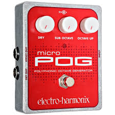 Electro-Harmonix MICRO POG Polyphonic Octave Generator Pedal