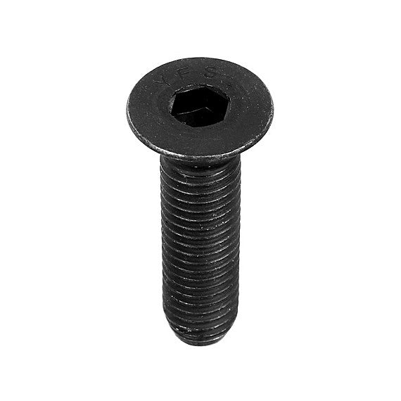 The Light Source - M12 x 40mm Flat Head Socket, Plain Alloy