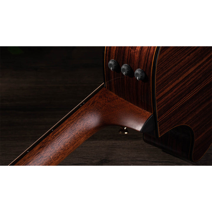 Taylor Guitars 912ce, Indian Rosewood Back and Sides, West African Crelicam Ebony Fretboard, Expression System ® 2 Electronics, Venetian Cutaway with Taylor Deluxe Hardshell Brown Case