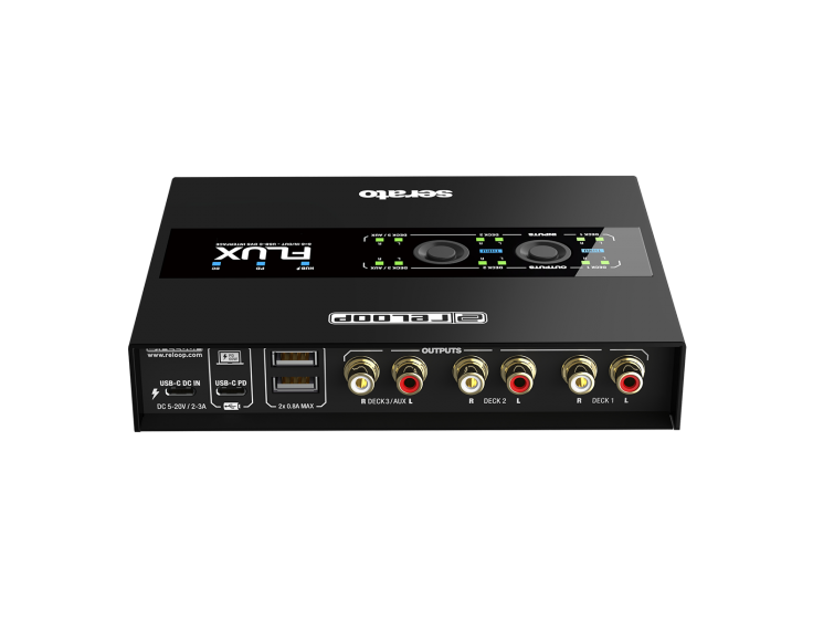 Reloop FLUX 3-channel (6x6 in/out) USB-C DVS interface for Serato DJ Pro