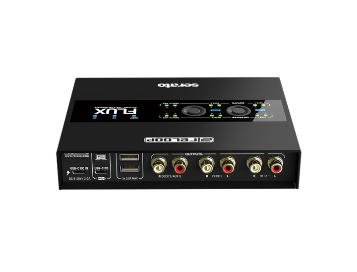 Reloop FLUX 3-channel (6x6 in/out) USB-C DVS interface for Serato DJ Pro