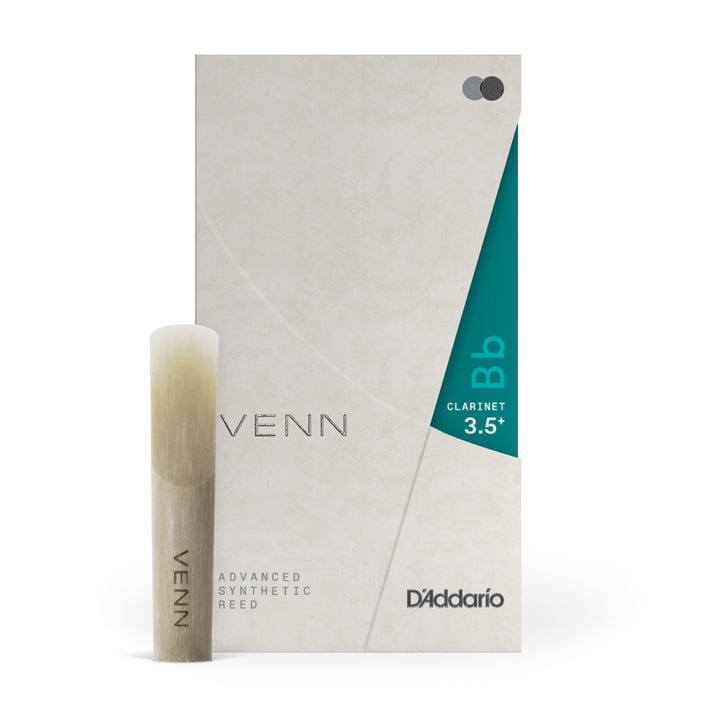 D'Addario VENN Bb CLARINET REED, 3.5+