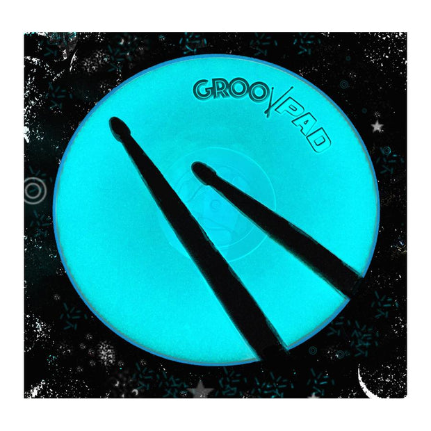GigPad Music Groovpad Glow - Portable Practice Groove Pad