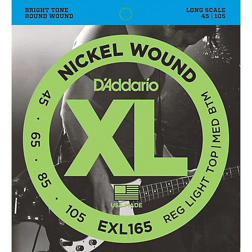 D'Addario EXL165 - SET BASS XL 45-105 LONG SCALE